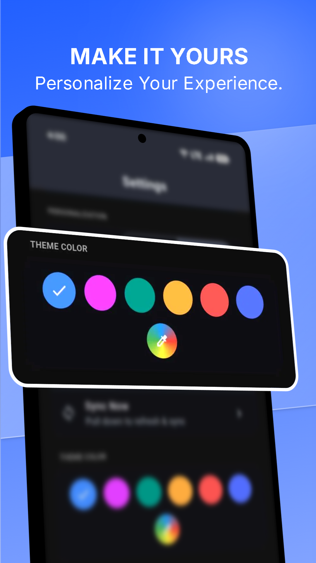 Sipsterra additional app screen